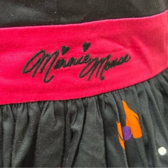 Disney Dress Shop Minnie Mouse Rock The Dots Dress dapper size medium tradwife - Picture 4 of 5